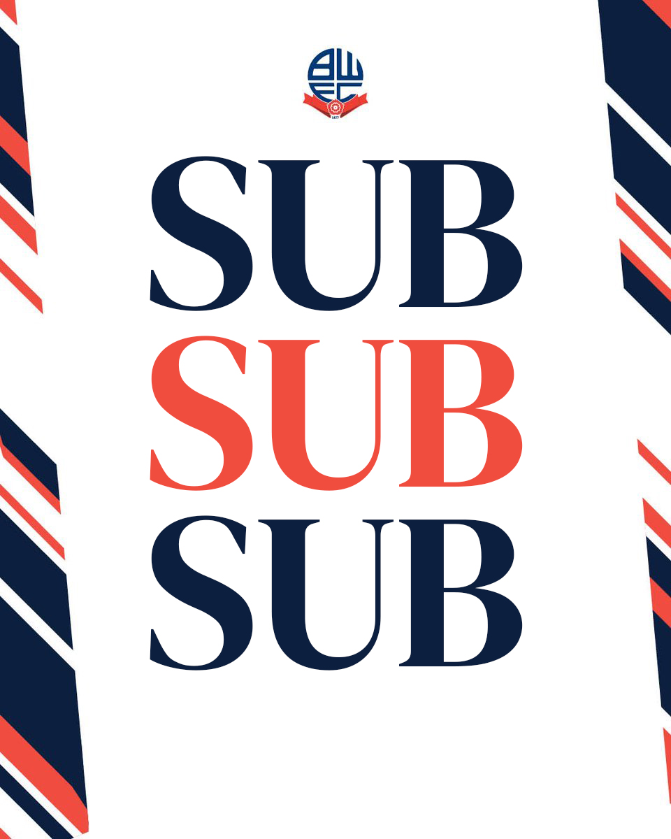 Another change for Wanderers 

Making her Wanderers debut Sanah Mehdi replaces Madi Hardman.

Lets go, Sanah👊

[2-1] 65' #bwfc