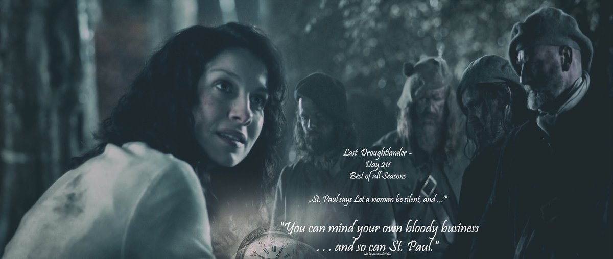 SassenachPlace's tweet photo. #Outlander #LastDroughtlander - Day 211 (yesterday) and Day 212
#BestOfAllSeasons #Season1 #BestLines
@10MinDQ @AngusAngels @SwietjesO @brittafahl70
@LallyFawn @OutlandishScot @OutlanderHome https://t.co/EmzrLXhAIF