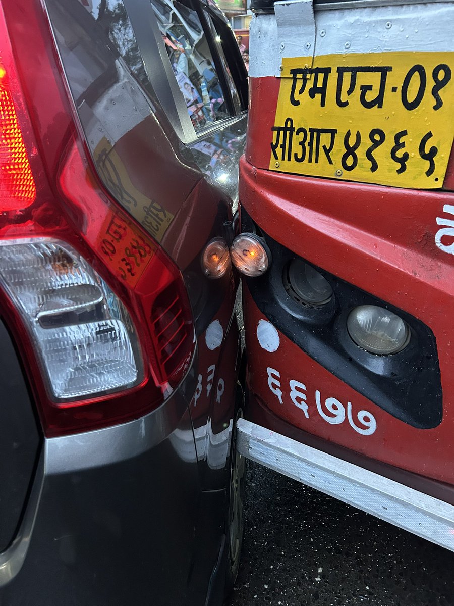 <a href="/MTPHereToHelp/">Mumbai Traffic Police</a>Due to  illegal parking on both sides of 90 Feet Road near Pant Nagar Police Station, Ghatkopar East, a BEST bus rammed into my car from the side.  Kindly take some action against illegal parking and make some space for traffic. 
@MTPHereToHelp <a href="/mybmc/">माझी Mumbai, आपली BMC</a> <a href="/MumbaiPolice/">मुंबई पोलीस Mumbai Police</a>