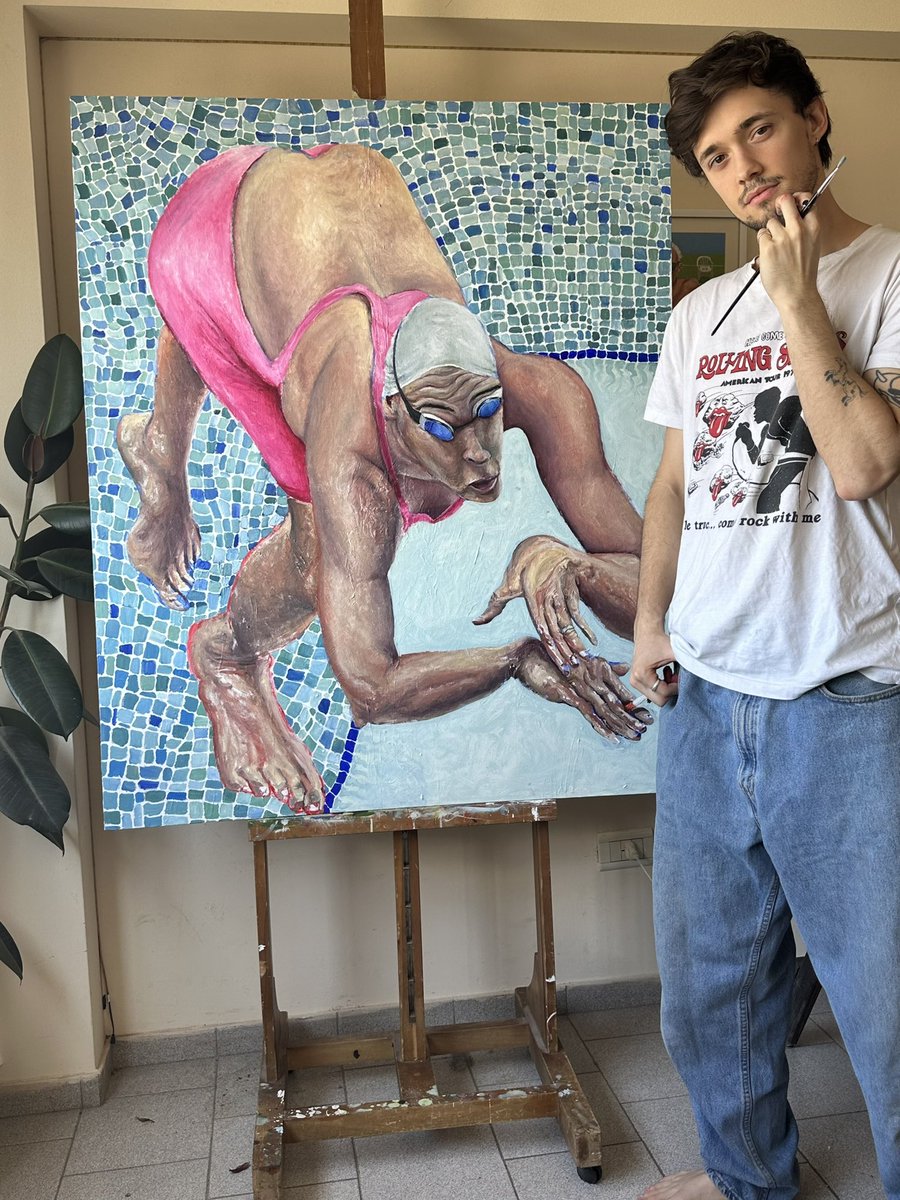 The swimmer in portugal 🇵🇹