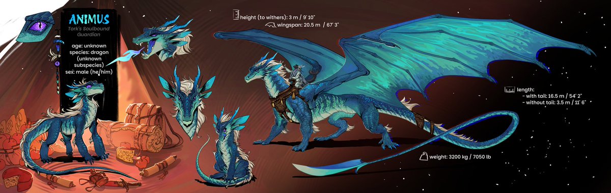 Song_Thrush_'s tweet photo. As well as smol update for the Animus reference, now with Tork on, in riding suit! They're a great duo of adventurers x) https://t.co/jDA0wKqaNJ