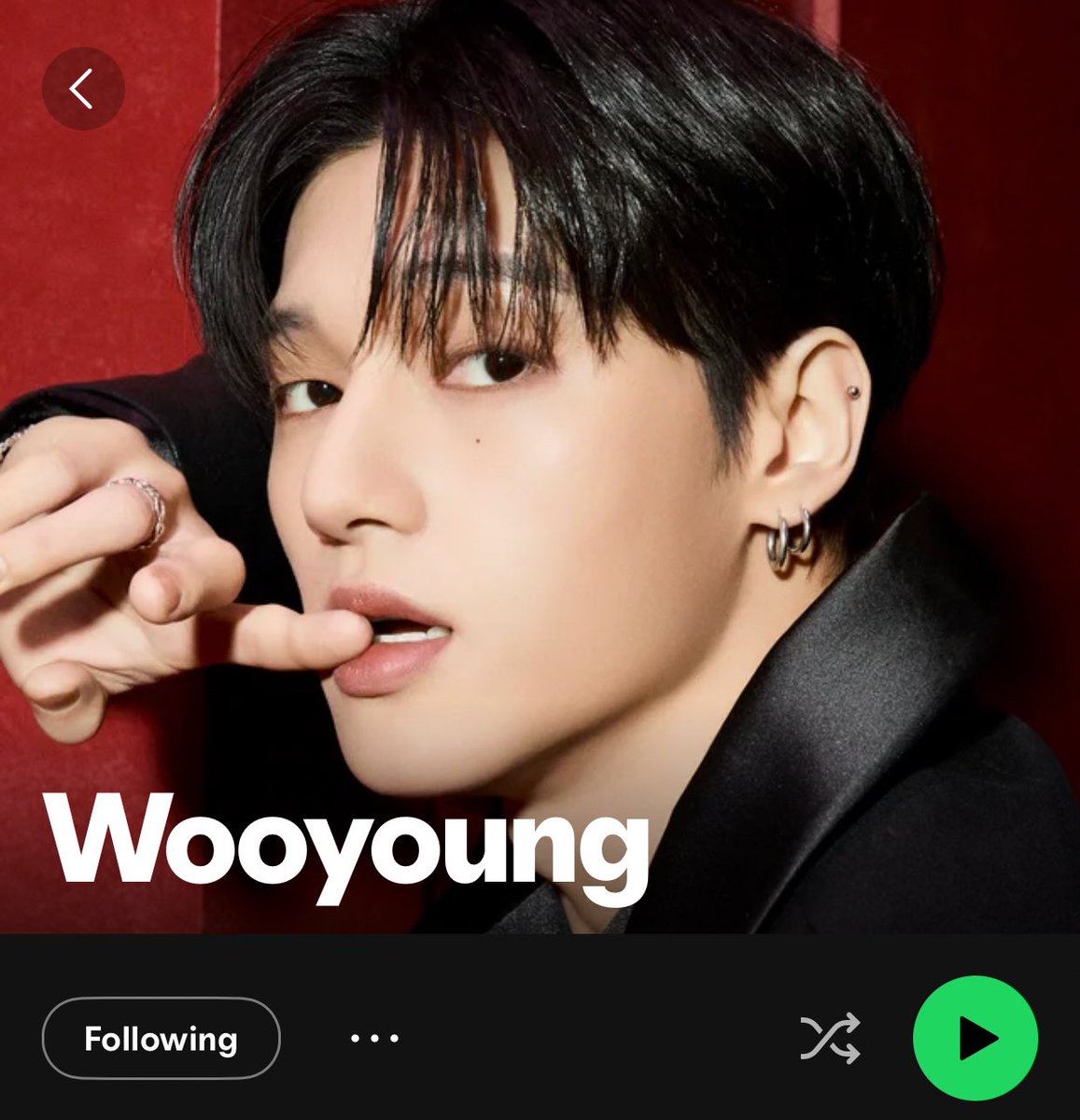 GlobalWooyoung's tweet photo. [📢] WOMMYs! WOOYOUNG’s Spotify Profile is finally up, lets make sure to follow &amp; share~❤️‍🔥

https://t.co/psbDHdqt1P

#WOOYOUNG #우영 #ATEEZ #에이티즈 https://t.co/8a23WEzRlD