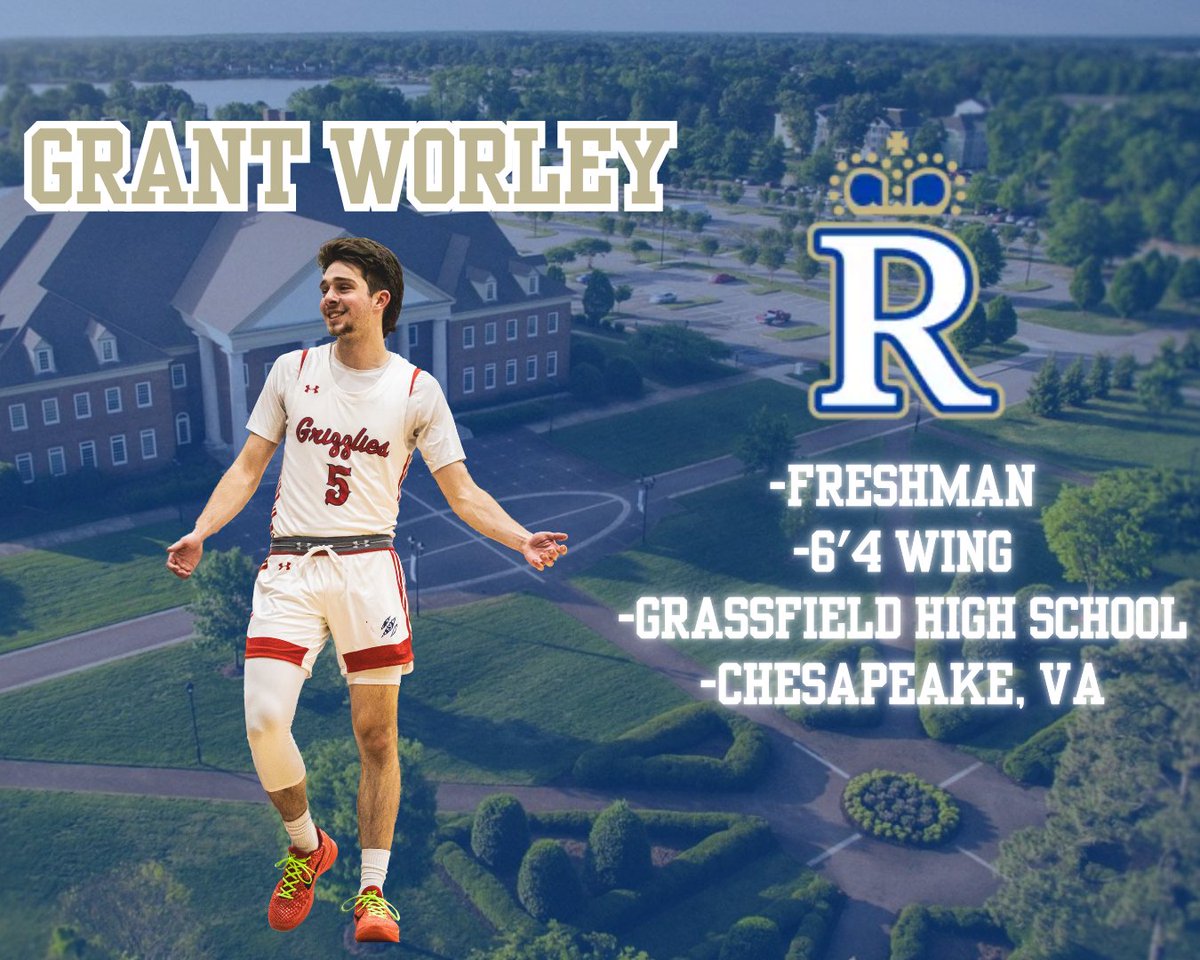 Regent Men's Basketball is excited to welcome Grant Worley to campus. Grant is a versatile 6'4" Wing from nearby Chesapeake that is ready to compete.