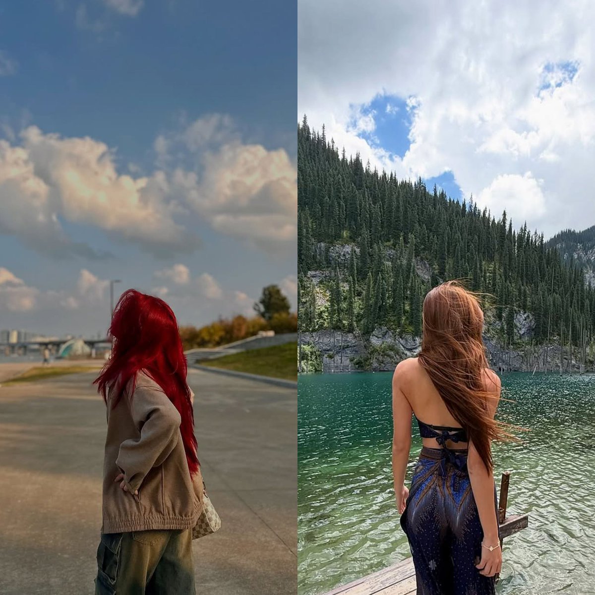 The city view “Mikha” and The nature view “Aiah”. Nababaliw na talaga sa dalawa.