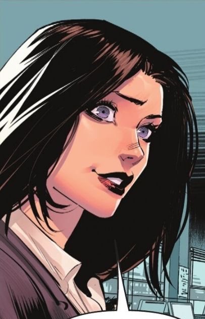 she was LITERALLY ripped straight out of a comic.