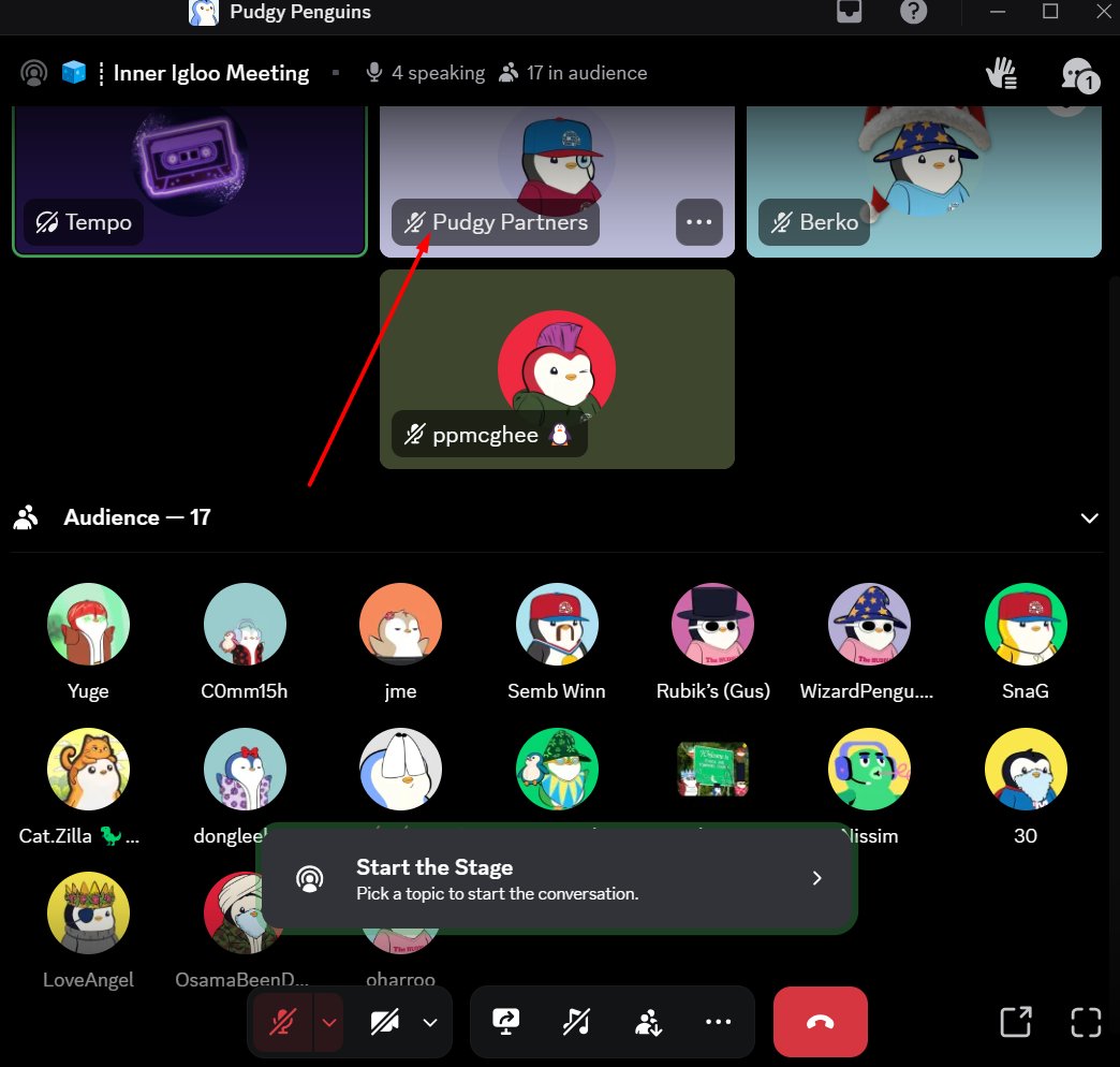 special Inner Igloo Meeting guest today?? <a href="/PudgyPartners/">Steve Starobinsky</a>