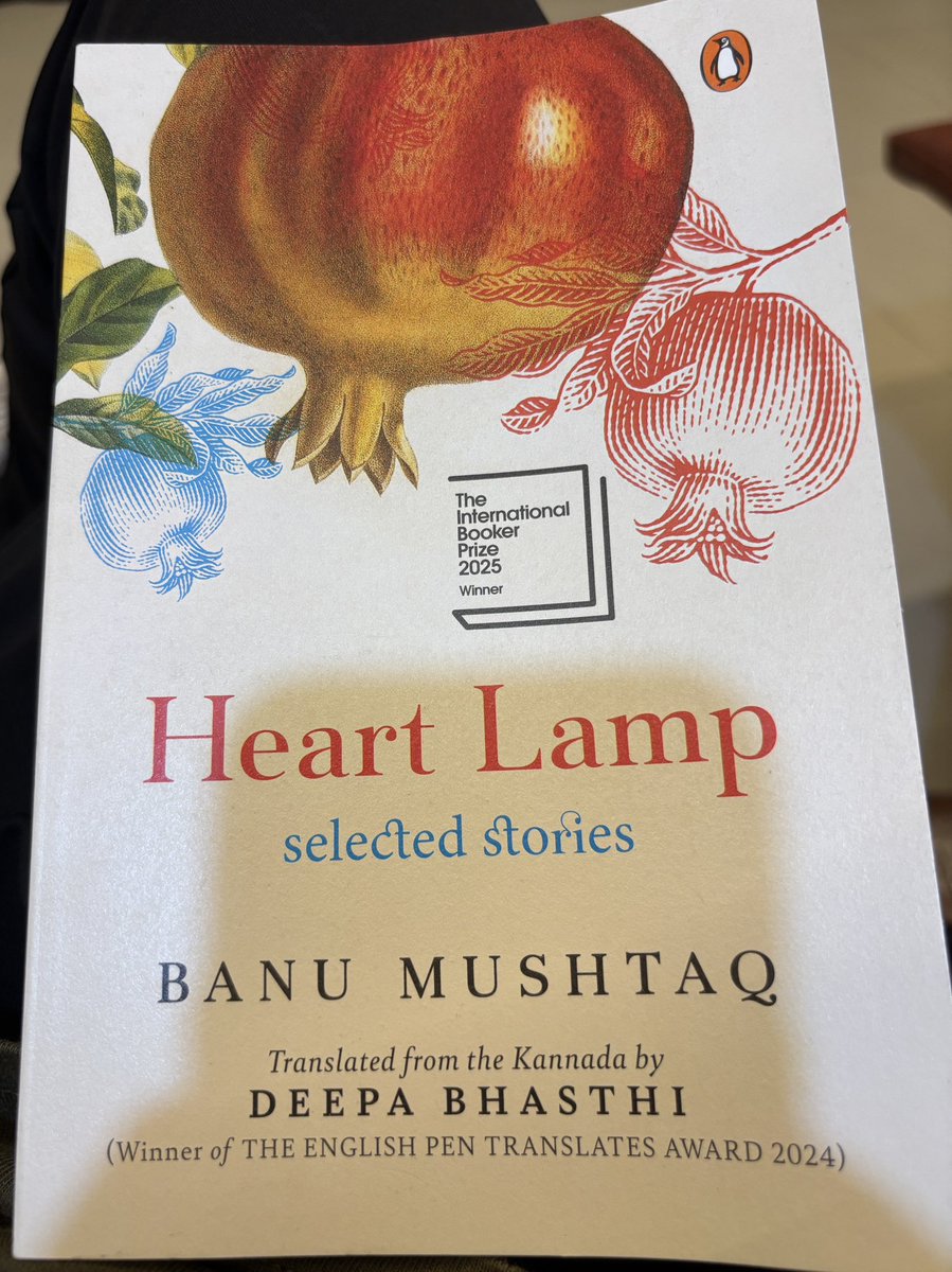 Dr. Maneesh Mishra (@drmaneeshmishra) on Twitter photo Just bought #HeartLamp by <a href="/BanuMushtaq/">banu mushtaq</a> . Winner of International Booker-2025. Going to be interesting. 🤞 Just bought #HeartLamp by <a href="/BanuMushtaq/">banu mushtaq</a> . Winner of International Booker-2025. Going to be interesting. 🤞