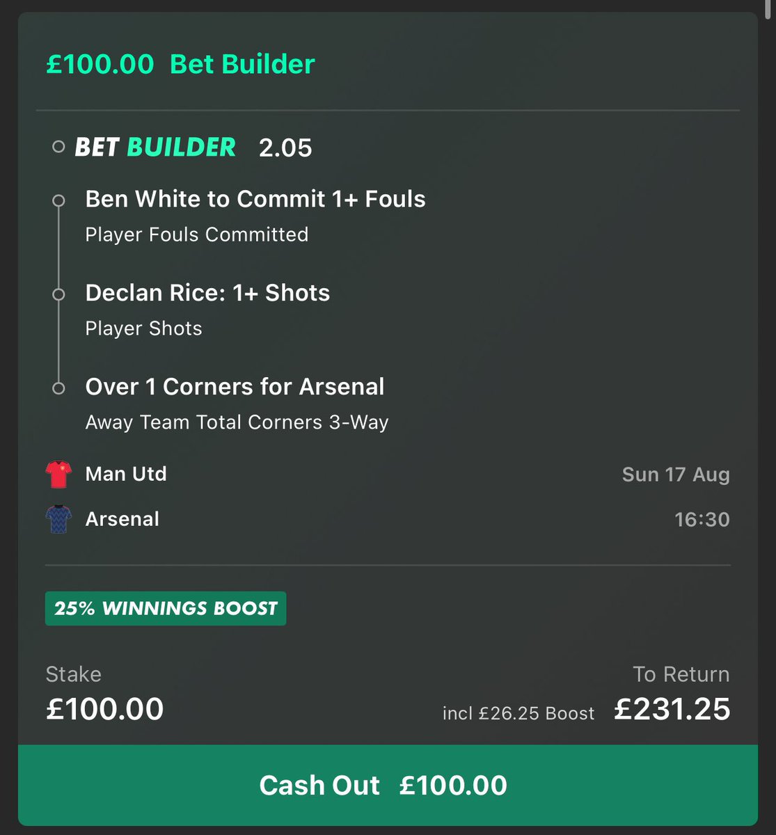 Match Day Bets tweet media