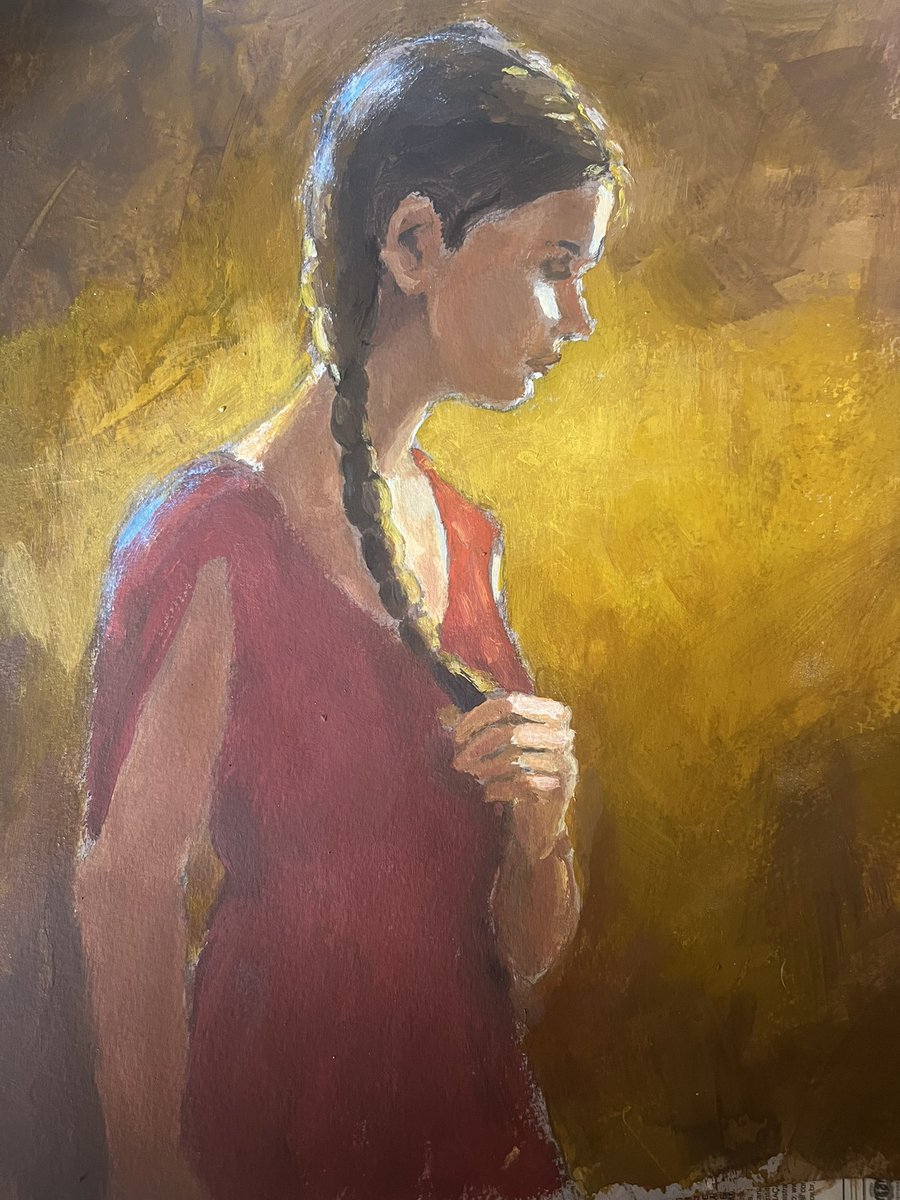 RSalanitro's tweet photo. New painting study of lights and shadows #art #painting #drawingart #fineart #figurative #sundayvibes #contemporaryart https://t.co/MEtHL07QBt