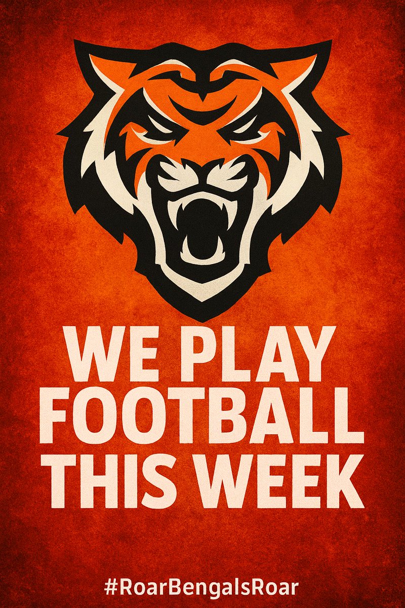 IT’S FINALLY GAME WEEK!!!

🐅 🏈 

#RoarBengalsRoar