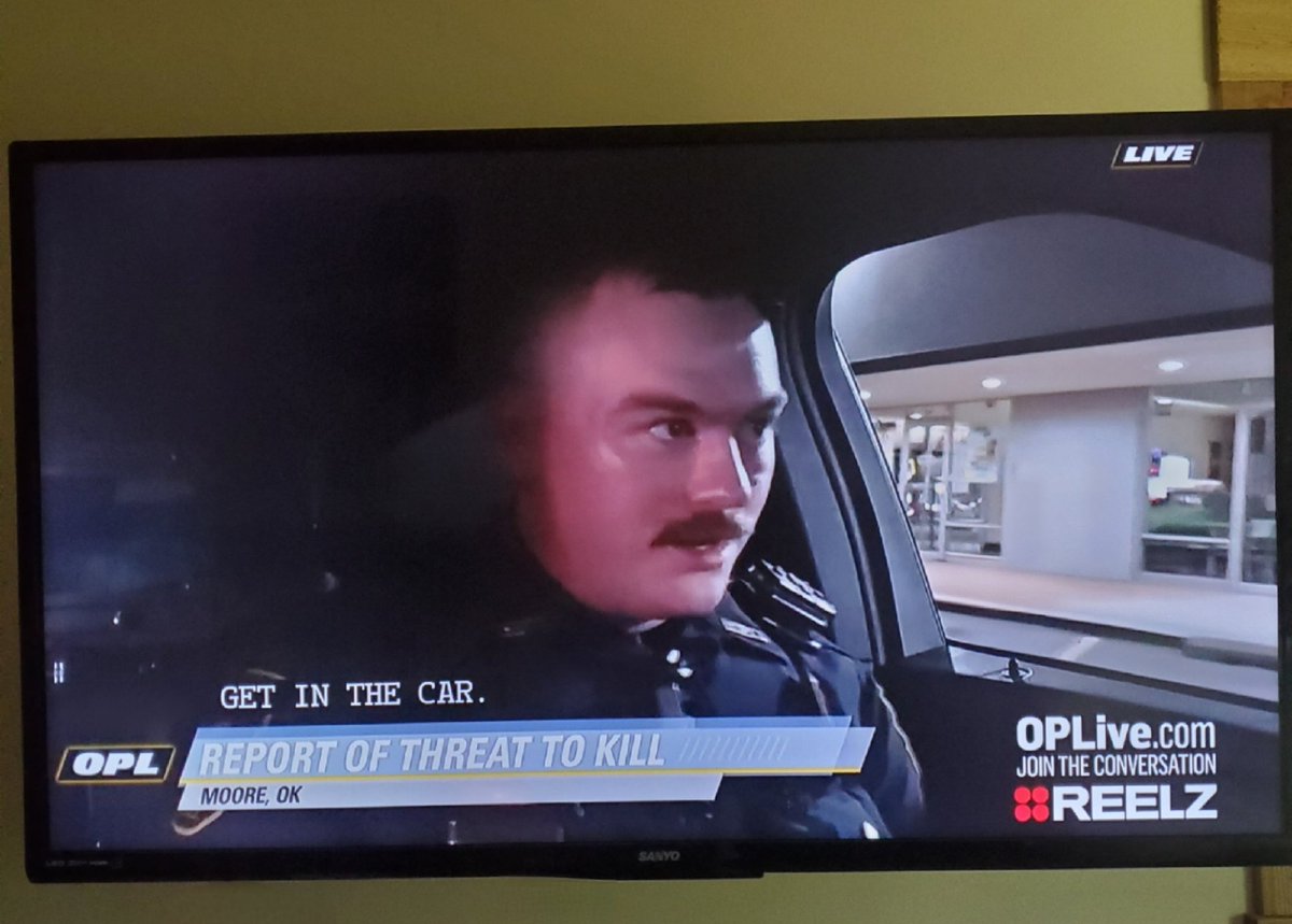 MirandaRay525's tweet photo. Hey @MoorePolice I'm just catching up on @OfficialOPLive from Friday. Someone please tell officer Koalton Keller that from now on he'll be know as Rio, we just need him to say Elizabeth next time lol 😂 #iykyk #OPLiveNation #OnPatrolLive #REELZ #goodgirls #getinthecarelizabeth https://t.co/p3pctc67J1