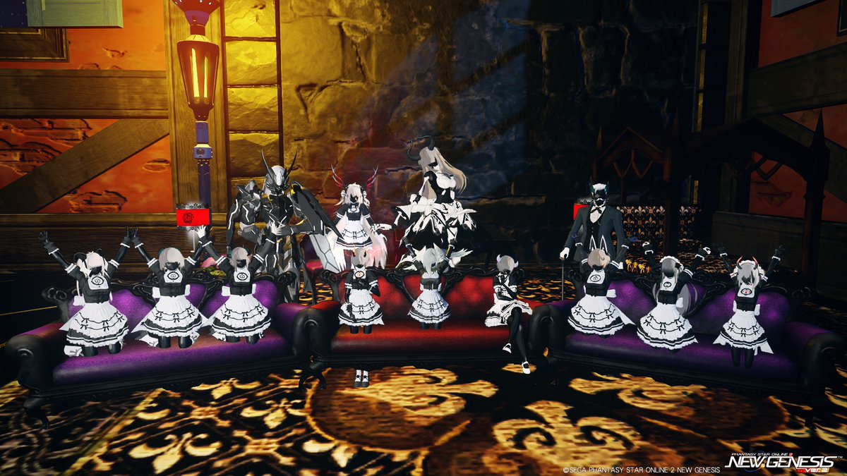 #PSO2NGS_S︎S 
 #monomeido_n
揃ったねえ…増えたねえ…ｶﾜｲｲﾈ…