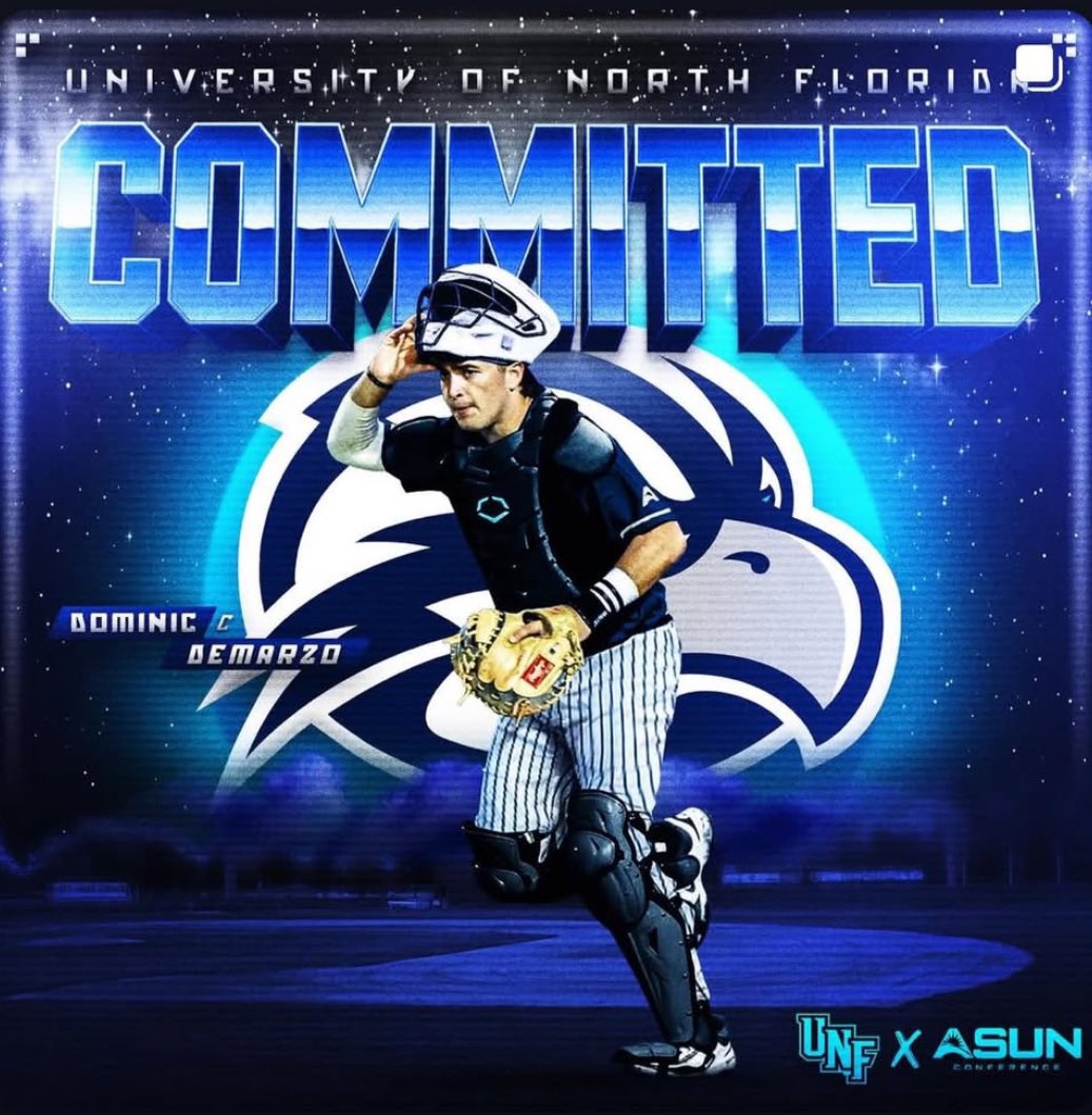 Jupiter Warriors Baseball (@jup_baseball) on Twitter photo Congratulations to Dom Demarzo and his family on his commitment to UNF! Congratulations to Dom Demarzo and his family on his commitment to UNF!