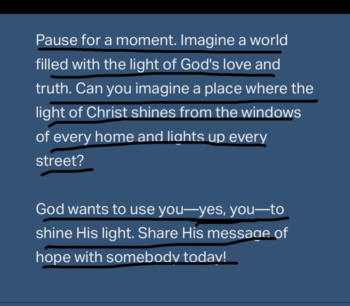 Today is Aug. 17, 2025, and Jesus Christ is still Lord
&lt;&gt;&lt;