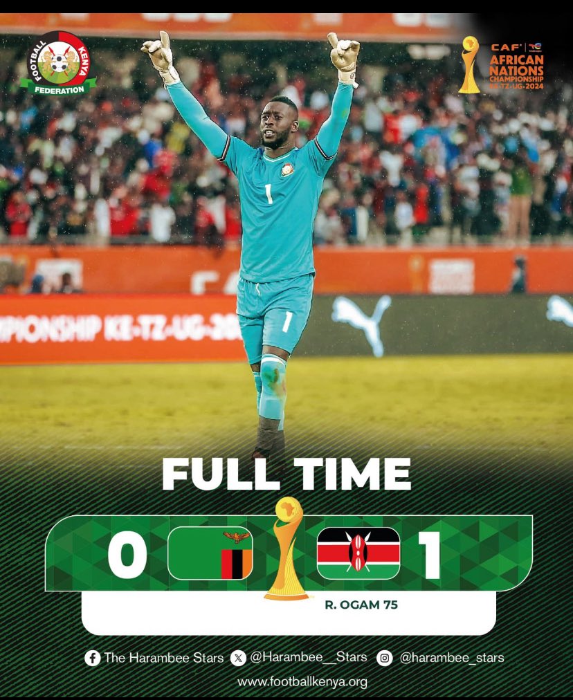 Congratulations Harambee stars😊😊

What a game!!