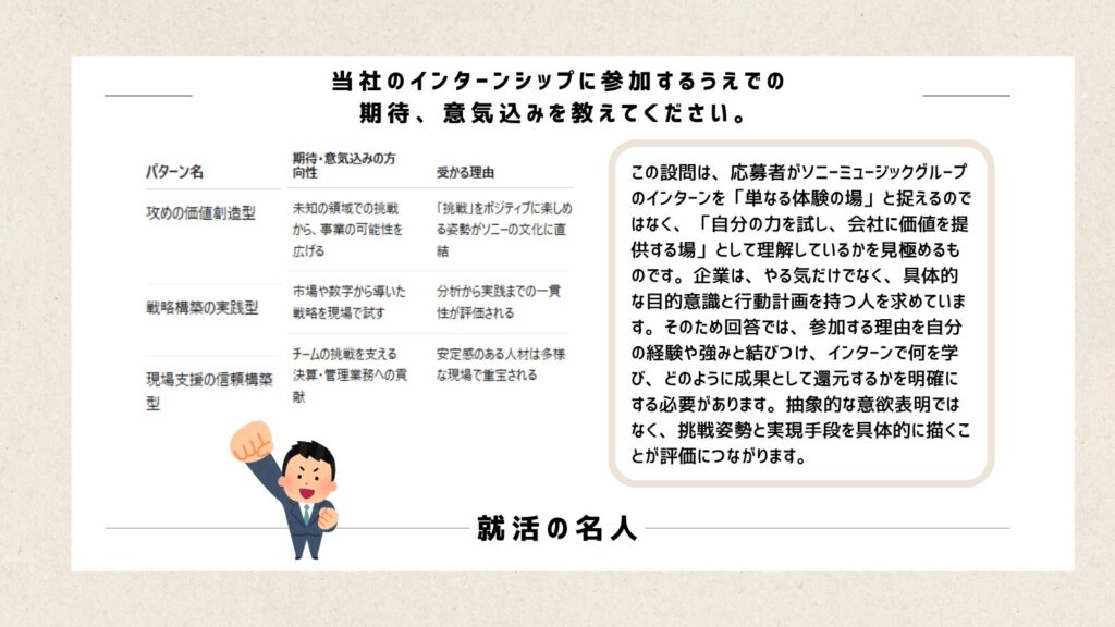meijin_job's tweet photo. 【ソニーミュージックES資料配布🎁】
例年通りなら早期選考呼ばれる。年収は700万円弱。マーチ層から一定採用あり。本選考倍率が鬼高いのでIS出ておきたい。ESはエンタメ特有の重さなので早めに仕上げたい。エンタメ内定者とコツまとめた。

配布条件⭐️
✅いいね&amp;リツイート
✅リプに「ソニー」 https://t.co/sDle2avJ8y