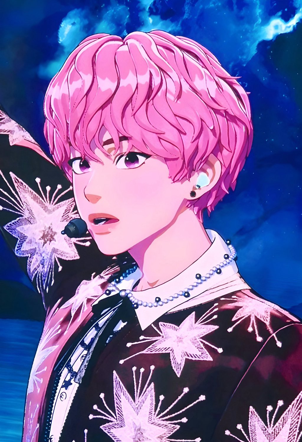 Sachiko イラスト he gaze at #sachikoart #黒髪男子 #イラスト #イラスト