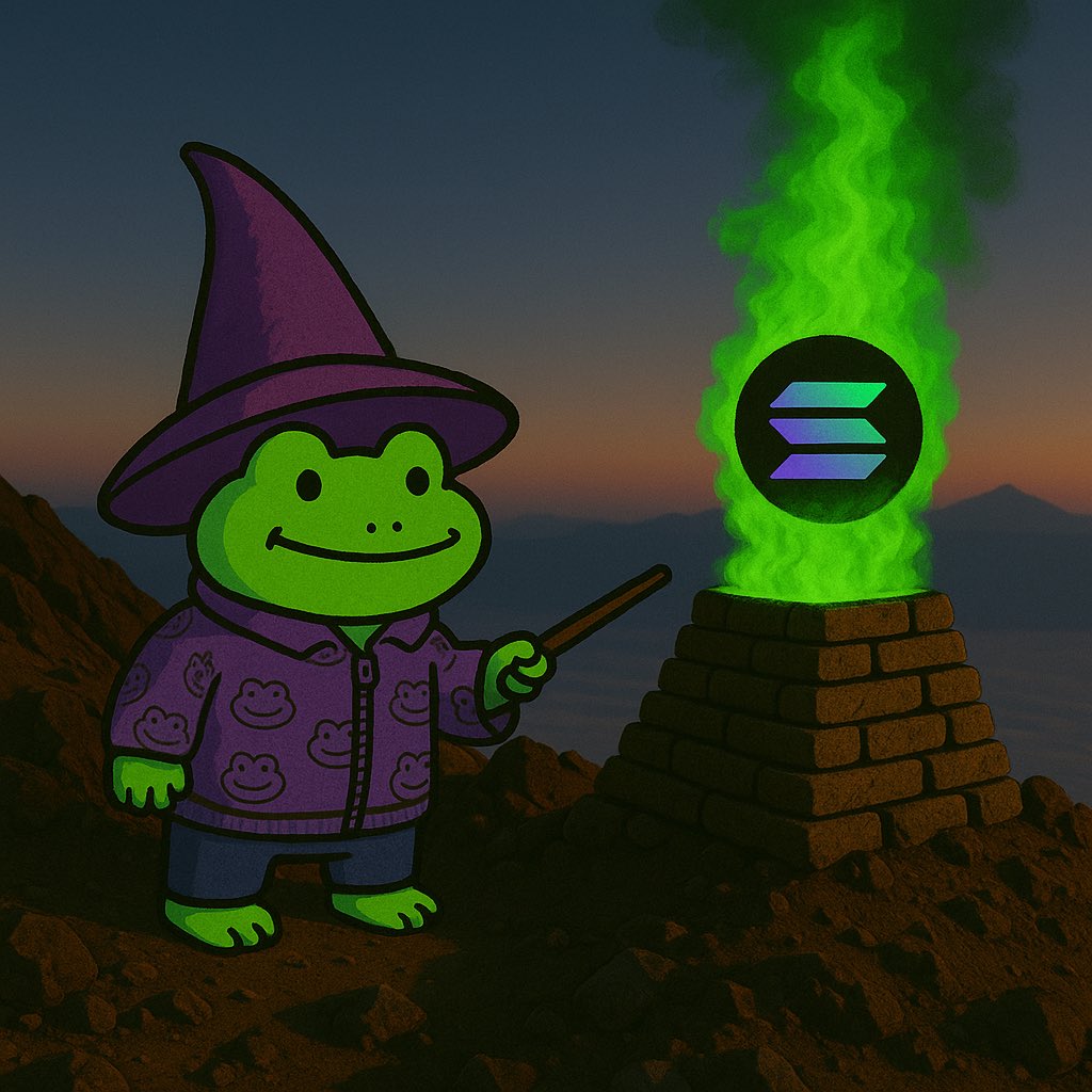 Nimbusaire's tweet photo. @binance $Fric on @solana @fricthefrog https://t.co/LyyEZOJeG9