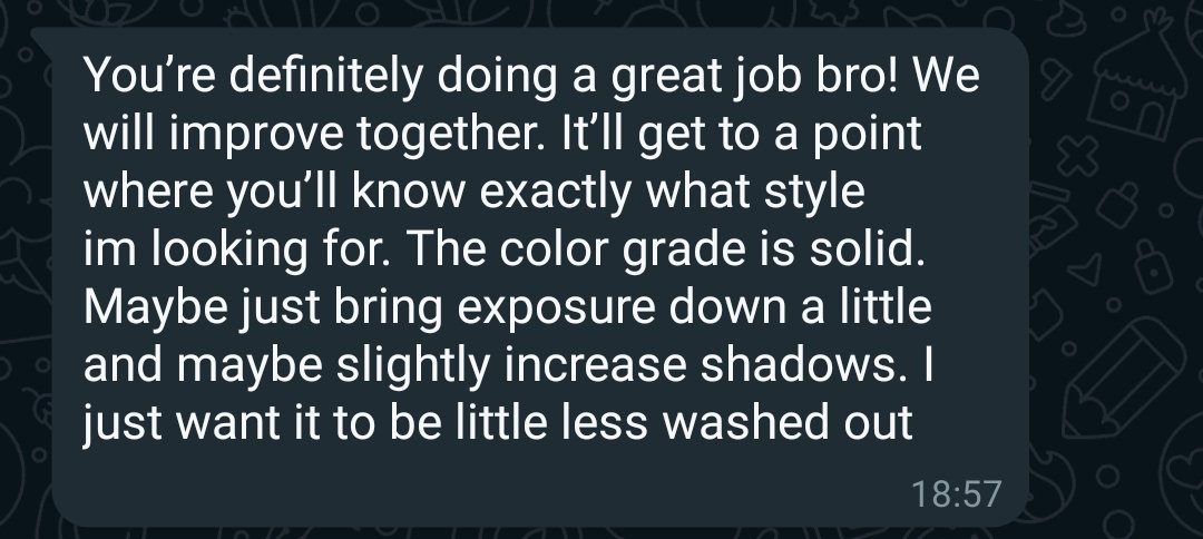 I love testimonials like these💯

No sugar coating and completely honest 🙏