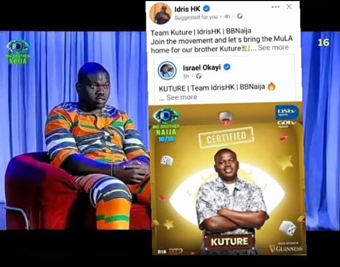 Mrscholar11's tweet image. I the get joy anytime Idris HK declare a support.
Congratulations Kuture Jnr  for winning the heart of a great Man like HK

Now the movement go sweet ❤️
#BBNaijaSeason10 #kuture for the Mula #BBN #bbnaijaupdates KUTURE-jnrfanpage