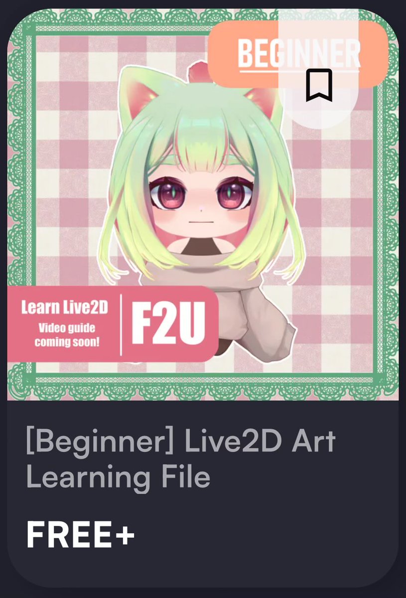 NowaConQueso's tweet photo. ✨ATENCIÓN✨

¡Mañana repetiré el taller de #Live2D en stream!

🔸Requisitos🔸

✅ .psd GRATUITO en VGen 
✅ Live2D Cubism PRO

Link abajo ⬇️ https://t.co/tnYgzfi1hl