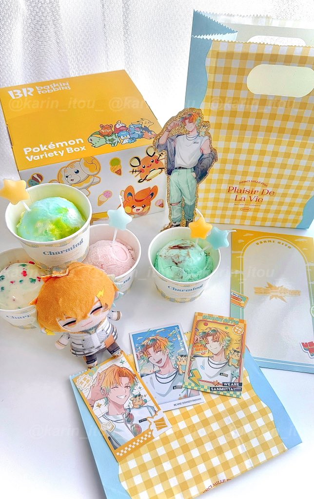 karin_itou_'s tweet photo. HAPPY BIRTH DAY !!!⋅˚₊‧ 𐙚 ‧₊˚ ⋅ྀིྀི ೀ. ݁₊

 #USAMIDNightアイスケーキ食うバースデー https://t.co/JwE4WgKSDb