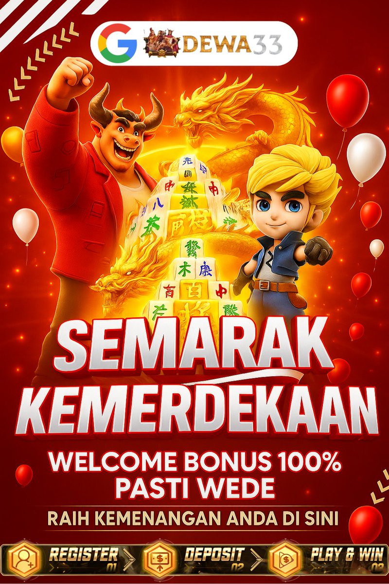 sintaclara33's tweet photo. Rayakan hari kemerdekaan dengan bonus merah putih ❤️🤍
💥 Jackpot besar menanti para pejuang hoki!

#MainMerdekaMenangMerdeka
#AgustusanBerhadiah
#PejuangJackpot
#Dewa33 https://t.co/FcuJmFWYBb