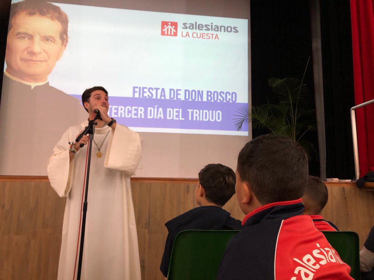 La Casa de La Cuesta quiere expresarte, Mario, un profundo agradecimiento por estos tres años compartidos.

Pedimos al Señor Jesús y a María Auxiliadora que sigan guiando tus pasos en la misión que te espera.

¡Gracias, Mario, por tu presencia y tu testimonio!

#SomosFuturo