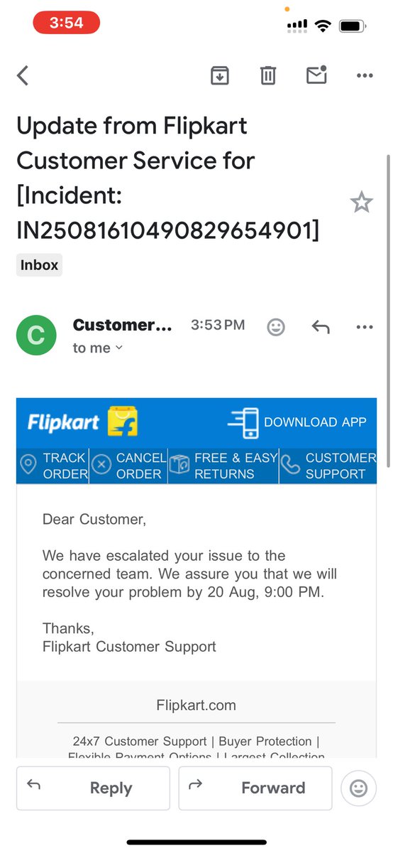 MaggiMegha1's tweet photo. @flipkartsupport What is this nonsense why should I wait again for next two days . What is this bludy bullshit. Aap aise he paise khate ho kya customers ki mehnat ka 22 din hogye hai mujhe or aap log ideas ki trha dates per dates extend kiya ja rhe ho give me my money asap @_Kalyan_K https://t.co/d3nXwUe9d3