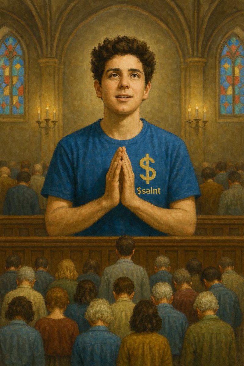 saint_tokenSOL's tweet image. Only 3 weeks left until canonization.
The countdown continues for the historic moment ⏳

The first millennial saint is being canonized by the first American Pope 🕊️🙏