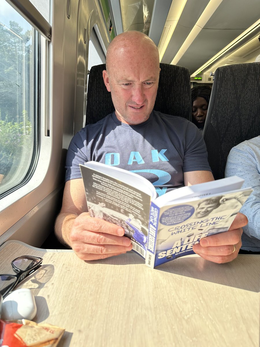 Something to help pass the eight hour journey home. Didn’t know he could read to be honest.

Are there a lot of pictures <a href="/AndyLeaning1/">Andy</a> ? 😉

#ycfc