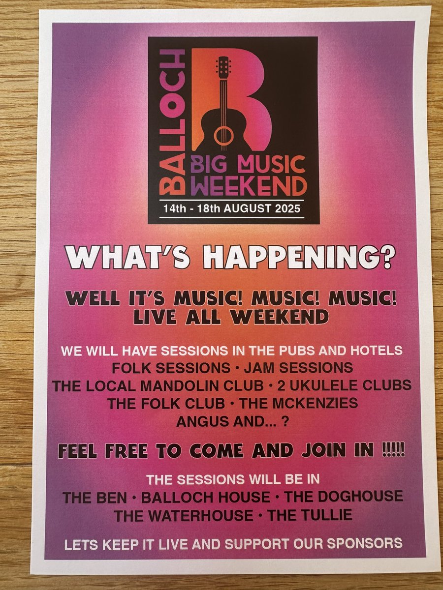 SingleStepsBlog's tweet image. Looking for some sunshine & music this weekend? The #Balloch Big Music Weekend Festival is on & Andrew will be taking part on Sunday 2pm Balloch House Hotel, 7pm onwards, Doghouse Pub. 🎶 #keepmusiclive #musicfestival
Looking forward to catching up with some of you there! 👏