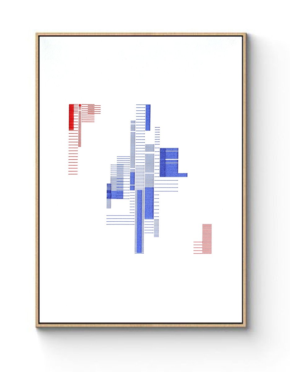 ASCII Study #5
- Stabilo 88 fine 0.4 en A4 200 g/m2
- Available, link in bio
- youtube.com/@Angel198Artwo…
.
#angel198 #modernart #penplotter #parmetric #creativecoding #architecture #penplotterart #mathart #contemporaryart #computerart #visualarts #genartclub #drawingrobot #artwork