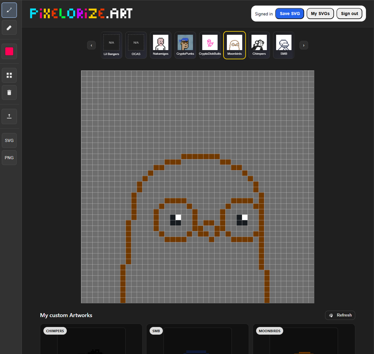 Pixelorize.art tweet media