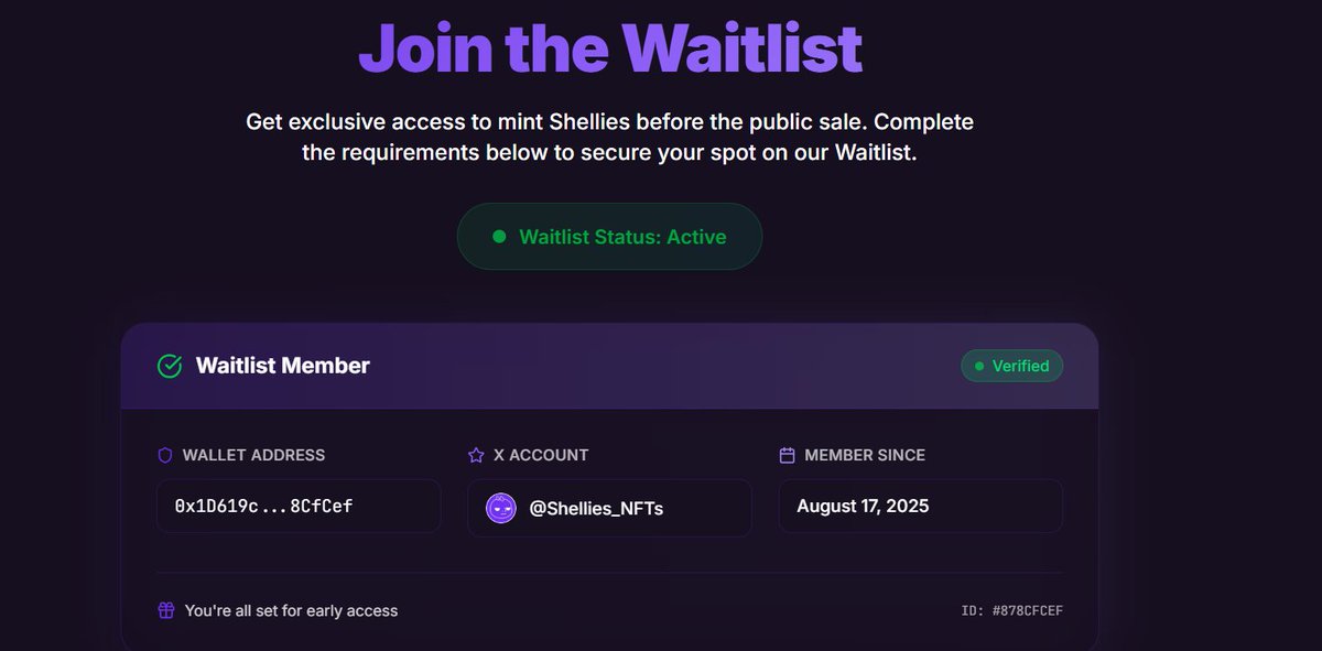 🚨 WL Applications Update 🚨

In just 17 hours, more than 7,000 real members applied for our WL on <a href="/inkonchain/">ink</a>  — all from Twitter, no bots, no farmers! 🖤🔥

You can now check out our first snapshot 📸

docs.google.com/spreadsheets/d…

⏳ Applications will be closing very soon — don’t