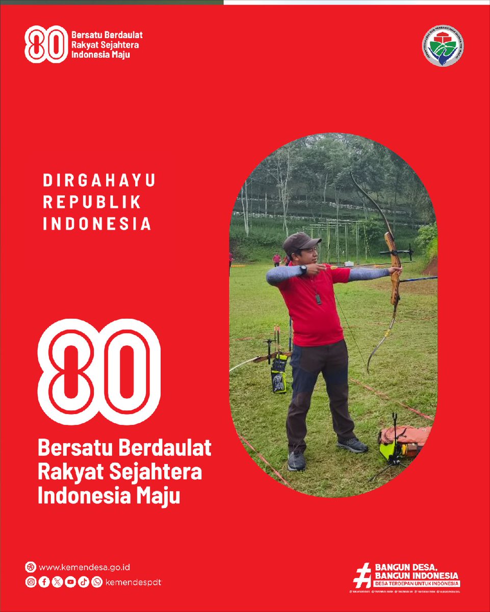 Dirgahayu Republik Indonesia ke-80 <a href="/prabowo/">Prabowo Subianto</a> <a href="/YandriSusanto27/">Yandri Susanto</a> <a href="/ArizaPatria/">Ariza Patria</a> <a href="/kemendespdt/">#BangunDesaBangunIndonesia</a> <a href="/bpsdmkemendesa/">Bpsdm Kemendesa</a>
#TPPKibarBenderaMerahPutih
#TPPDirgahayuRI80
#BangunDesaBangunIndonesia #TPPProvJateng #TPPKabRembang #BersatuBerdaulat
#RakyatSejahtera
#IndonesiaMaju
#HUT80RI
#BangunDesa