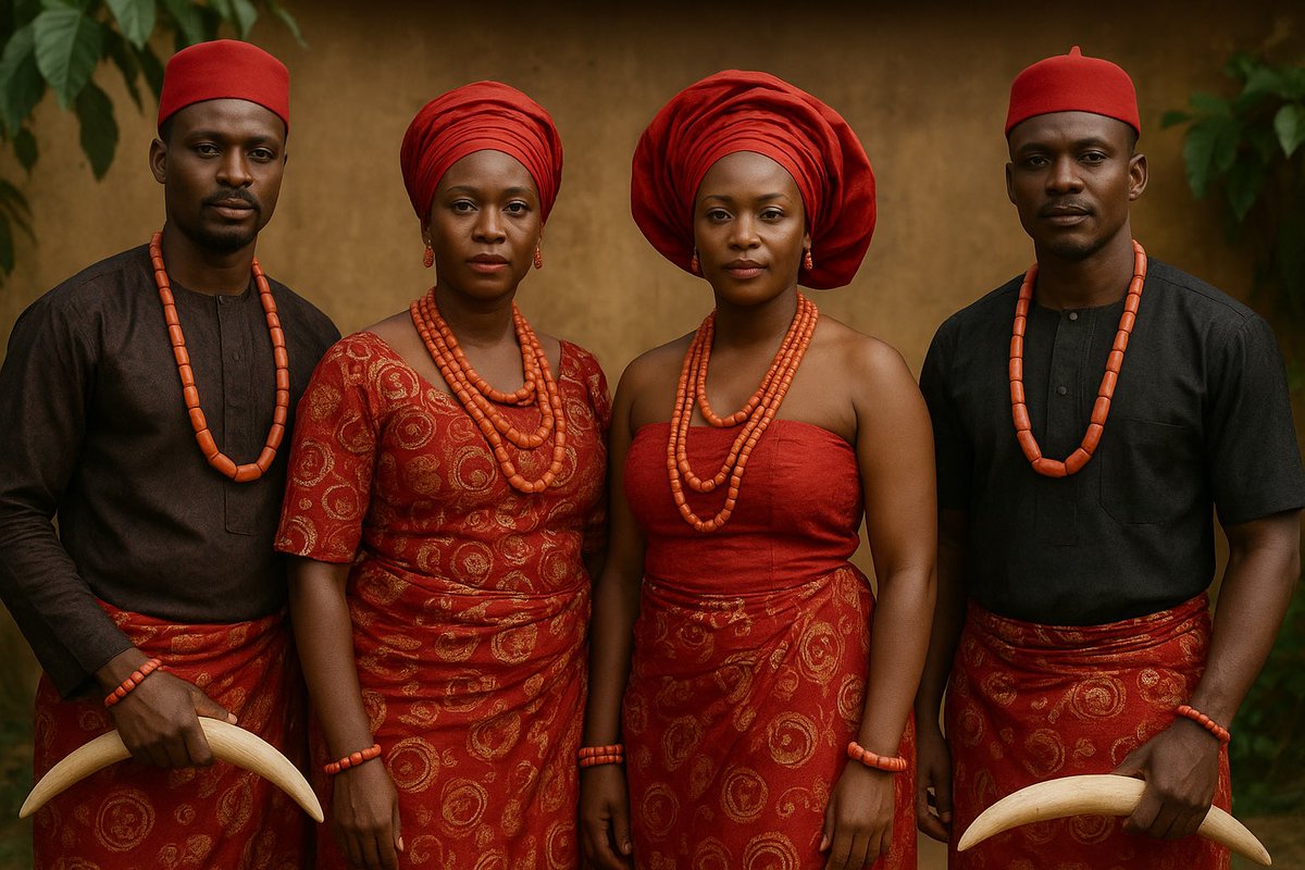 machioluoma's tweet photo. Igbo people practiced what is  called “acephalous” meaning no single king had absolute authority. power was shared through councils of elders, age grades, titled men and women, and village assemblies. https://t.co/oERpTYwjqj