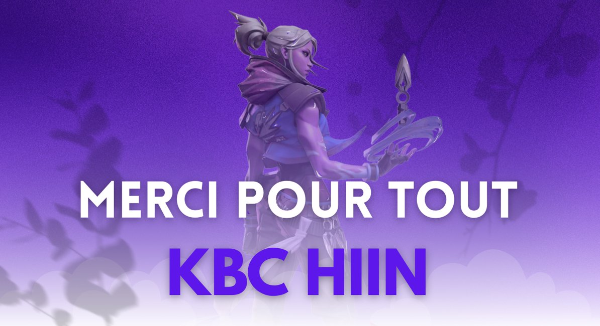 TeamKBC12's tweet photo. Aujourd’hui, c’est avec beaucoup d’émotion que nous voyons Skanix et Hiin tourner la page. Merci à vous deux pour tous les moments partagés. Nous vous souhaitons le meilleur pour la suite de votre parcours. Une page se ferme, mais les souvenirs restent. ❤️ #KBCWIN https://t.co/YFEQ15YLfc