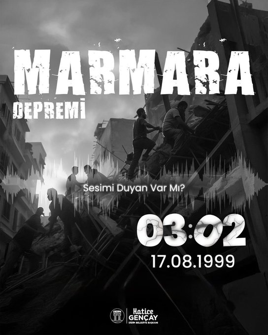 Marmara Depremi’nin 23. Yıl Dönümü