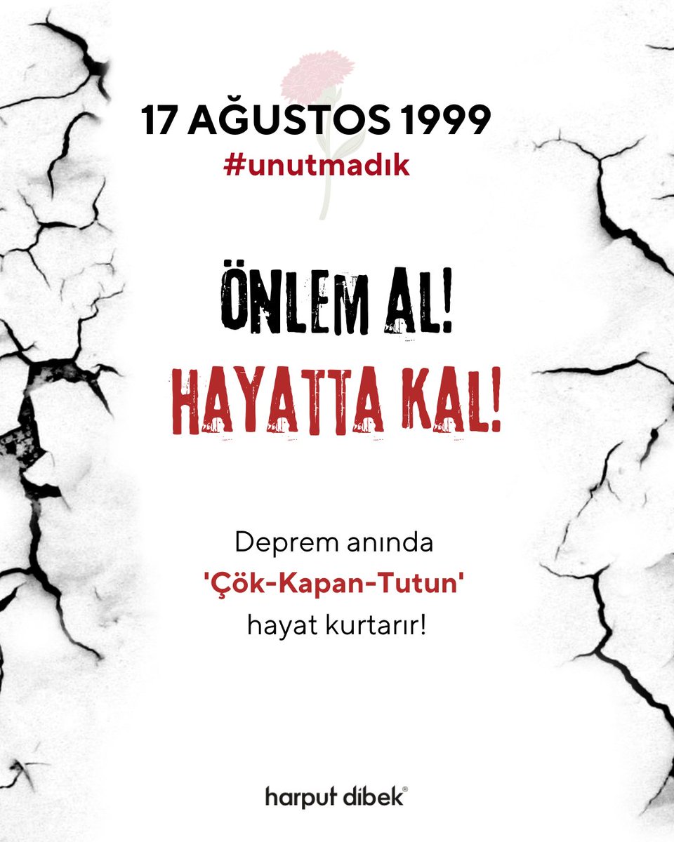 17 Ağustos 1999 #Unutmadık