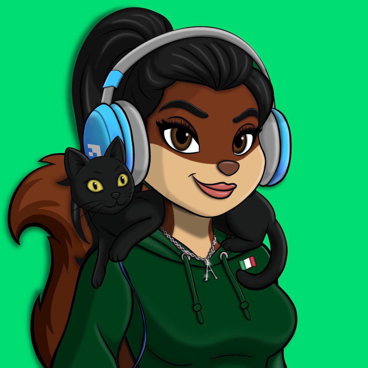 ✨REBRANDING TIME!✨

My old pfp has been with me for a long while, but it's time to change

🎧 <a href="/LaunchMyNFT/">LaunchMyNFT</a> in my headphones
🐈 My lovely cat Nerino
💚 Green background to support <a href="/AbstractChain/">Abstract</a>

Huge thanks to <a href="/OgPeanut_solana/">OG Peanut 🥜</a> for the gift and to <a href="/DaisyySpooks/">Daisy</a> for make it