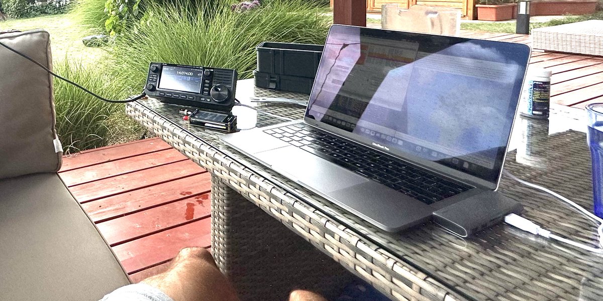 Nedělní portable QTH 🤩 #hamradio #ft8