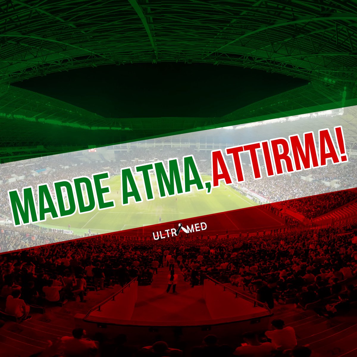 MADDE ATMA,ATTIRMA!
#Amedspor  #ultramed