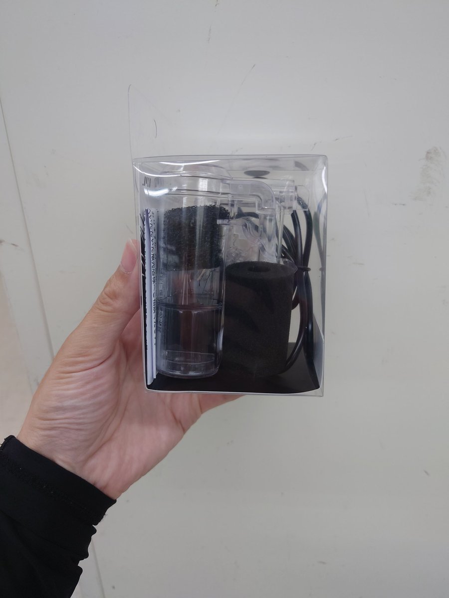 kanedai_abiko's tweet photo. 新商品ご案内
●JUN スマートクリア
小型水槽用の外掛け式フィルターが販売されました
円柱型などのコンパクト水槽にも取り付けやすくなっております。
気になる方はぜひ店頭に‼️
#SmartClear #小型水槽用外掛け式フィルター #かねだい我孫子 https://t.co/A8asAun2ZN
