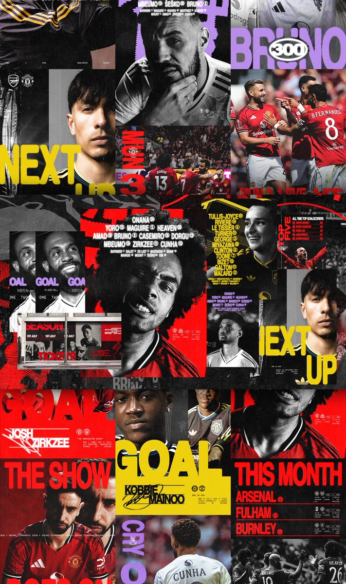 DBan_'s tweet image. Seasonal brand concept @ManUtd 25/26 🇾🇪

A bold, confident identity across social, marketing &amp;amp; hospitality. Built on strong typography, photography and editorial layouts. Embracing United's attitude, from the streets to the stands.

Collab w/ @visuallymax
#SMSports #MUFC