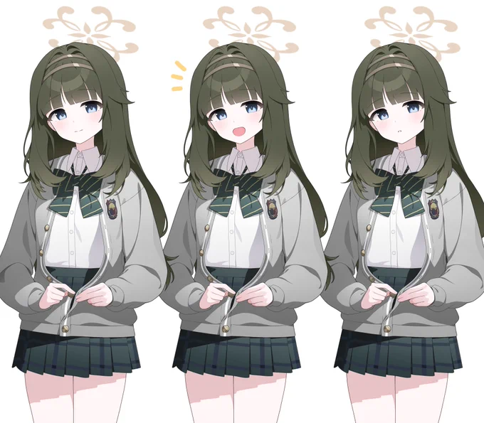 ワイルドハント記念にツムギの絵集めてみました #ブルアカ #ブルーアーカイブ一
