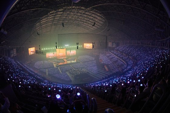 GOCHEOK SKY DOME MAXIMUM CAPACITY IS 25,000 PEOPLE SGDHDJKD IT'S
