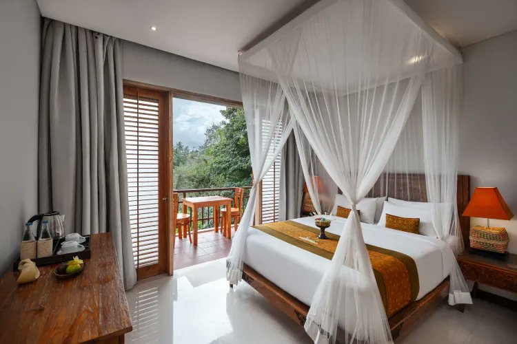 Hotels_016's tweet photo. ✨ اكتشف هدوء بالي في Adiwana Svarga Loka – A Retreat Resort ✨
حيث تلتقي الطبيعة البكر مع الفخامة الهادئة 

🌿 جلسات يوغا وتأمل وسط الغابات
🏞️ إطلالات على نهر كامبوهان الساحر
🍃 سبا علاجي يعيد التوازن 

🔗 إحجز الآن بخصم 31%
https://t.co/9Xm5lzjIoO
#waleed_racing #Bali #الشباب https://t.co/kkAAIOToA5