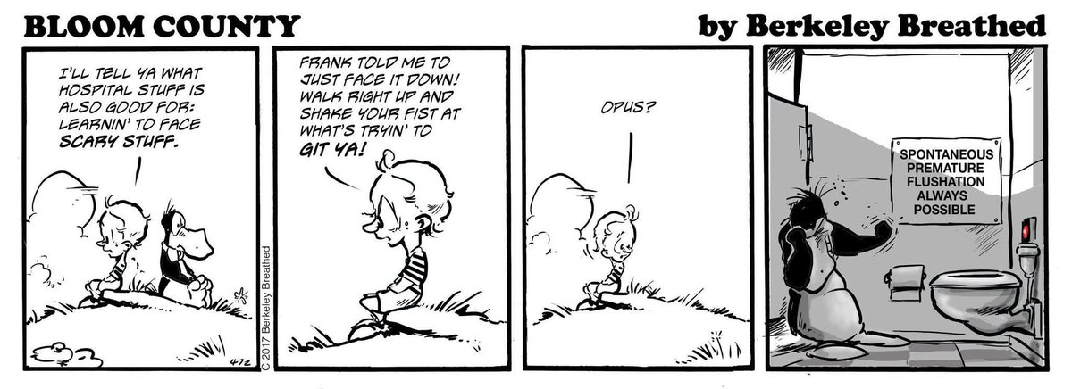 DocGene70's tweet image. #BloomCounty 
#DailyComics 
#VintageComicStrips