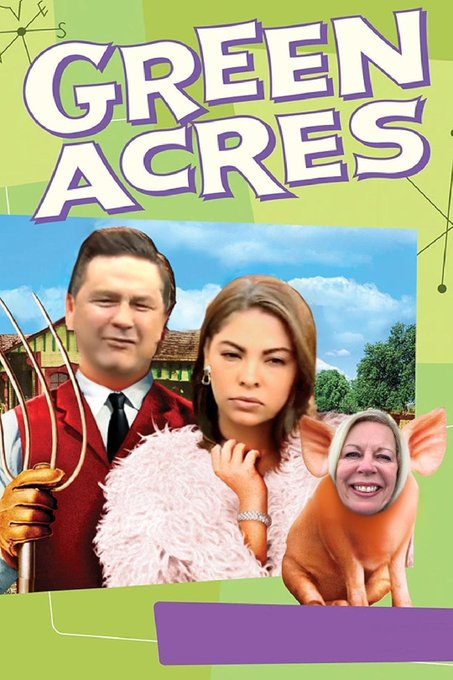 QAna Poilievre wants to stay living rent free &amp; ALL expenses paid @ Stornoway, because she's worth it!

BR-C is NOT the place to be 🐄💩🦨
Farm living is not the life for me 👩‍🌾🐷🤮
I ADORE my Jimmy Choo shoes 👠👠👠
Honey, I love you but give me 541 Acacia Avenue 👸👸👸